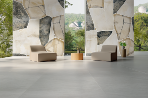 Grafika Reve Marron et Beige Pierre MP206