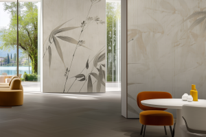 Grafika Reve Marron et Beige Silence MS206