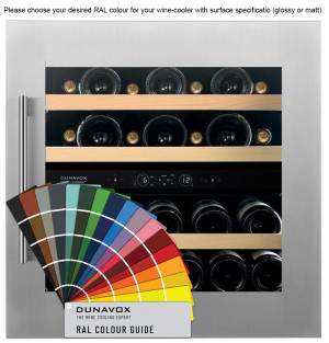 Chłodziarka do wina Dunavox RAL Spirit-25