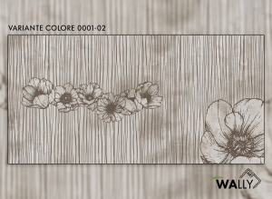 WallyArt tapeta Anemone 0001-02
