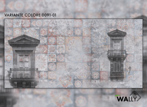 WallyArt tapeta Chroma 0091-01