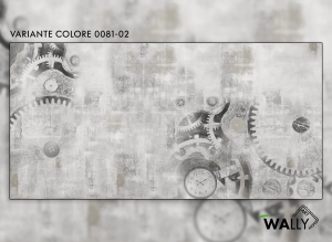 WallyArt tapeta Gear 0081-02