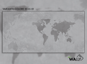 WallyArt tapeta Globe 0035-01