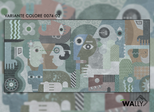 WallyArt tapeta Harmony 0074-02