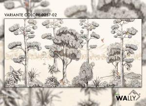 WallyArt tapeta La Belle Saison 0257-02