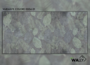 WallyArt tapeta Leaf 0004-01