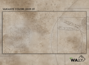 WallyArt tapeta Leonardo 0059-01