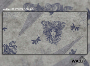 WallyArt tapeta Medusa 0019-01