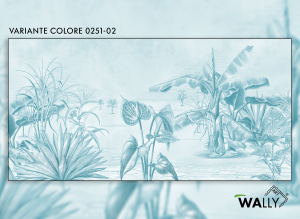 WallyArt tapeta Melville 0251-02