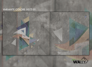 WallyArt tapeta Outline 0077-01