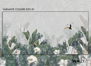 WallyArt tapeta Rachel 0211-01