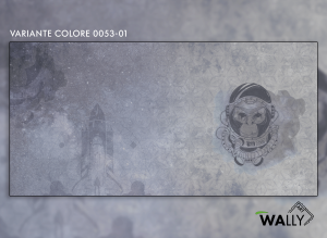 WallyArt tapeta Space Monkey 0053-01