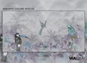 WallyArt tapeta Tropical 0032-02