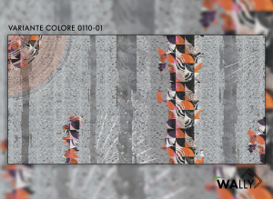 WallyArt tapeta Whiff 0110-01