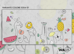 WallyArt tapeta Yoshi 0204-01