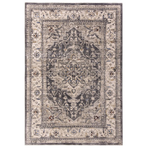 Dywan Asiatic Sovereign charcoal medallion