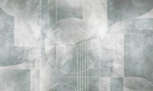 Grafika Metalic Art Geometryczna Harmonia AWS2024002-GEOM1