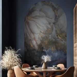 Tapeta w łuku Wall Art Harmony Blue