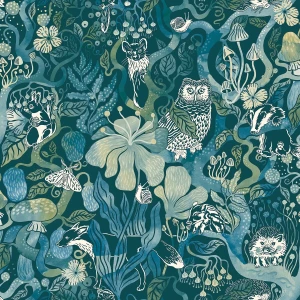 Tapeta dekoracyjna Borastapeter Fairyland Magic Woods 8149