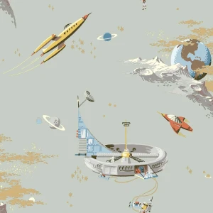 Tapeta dekoracyjna Borastapeter Fairyland Space Adventure 8154