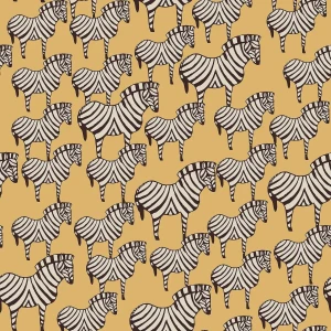 Tapeta dekoracyjna Borastapeter Scandinavian Designers Lisa Larson Zebra 1378