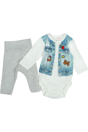H&M Bawełniane Body Z Joggerami