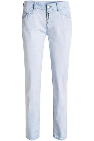 Esprit Błękitne Spodnie Typu Chino Fashion Fit, Regular