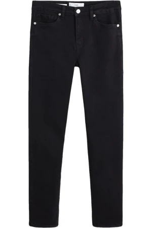 Mango Czarne Spodnie Jeansy Skinny Sculpt