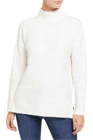 Dunnes Kremowy Mięsisty Sweter Półgolf