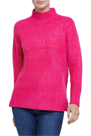 Dunnes Różowy Mięsisty Sweter Półgolf