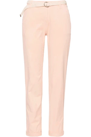 Esprit Bawełniane Lekkie Brzoskwiniowe Spodnie Chino, Short