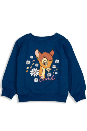 Disney Bambi Dziecięca Szafirowa Bawełniana Bluza