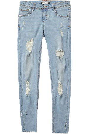 Terranova Jeansy Skinny, Przetarcia