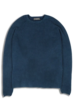 Primark Męski Bawełniany Ciemnoniebieski Sweter