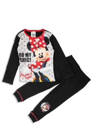 Disney Dwuczęściowa Bawełniana Piżama Myszka Minnie