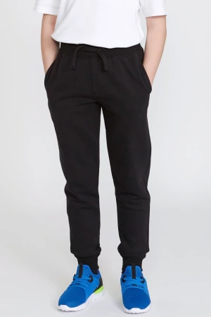 Dunnes Czarne Spodnie Dresowe Joggery