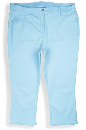 Błękitne Jeansy Wonder Fit Crop Leg