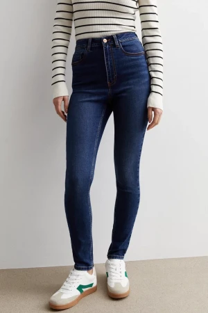 Jeansy Emille Slim Ciemny Jeans, Regular