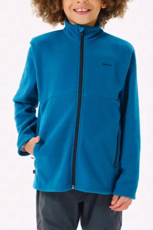 Lazurowa Bluza Polar na Zamek 200g/m2