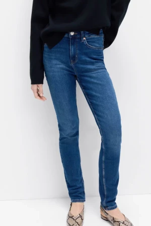 Ciemne Jeansy Lily Slim, XShort