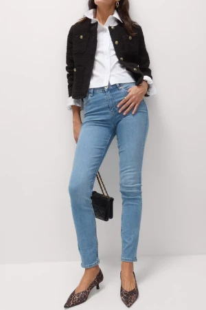 Jasne Jeansy Lily Slim, Regular