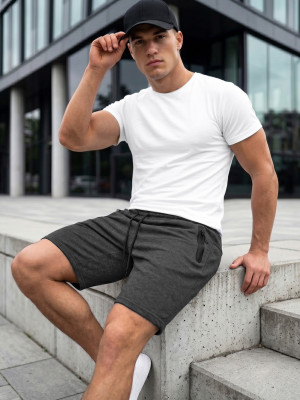 Herren Sportshorts Anthrazit OZONEE JS/17K533/5