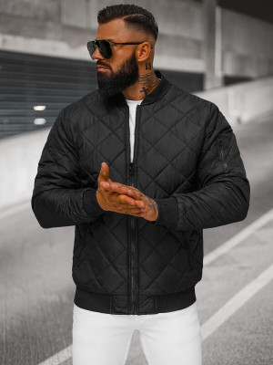 Herren Jacke Schwarz OZONEE JS/MY01Z