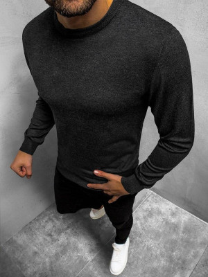 Herren Pullover Dunkelgrau OZONEE BL/M003Z