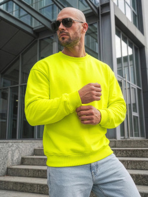Bluza męska żółta-neonowa OZONEE JS/2001-10Z