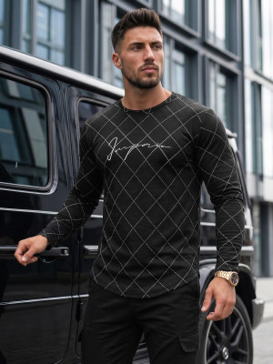 Bluza męska czarna OZONEE O/5919BZ