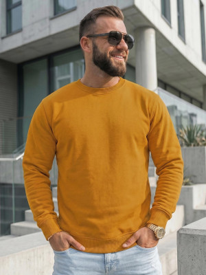 Bluza męska camelowa OZONEE JS/2001-10Z