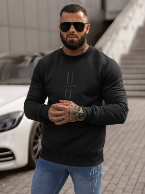 Bluza męska czarna OZONEE JS/8B1358/3