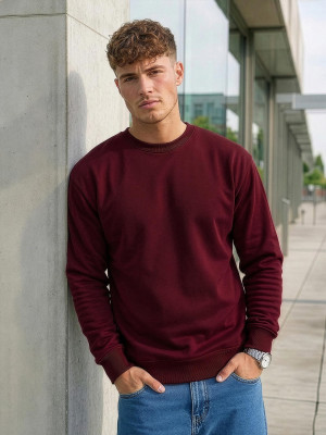 Bluza męska bordowa OZONEE JS/65B3971/21