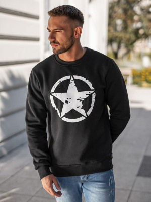 Bluza męska czarna OZONEE JS/8B1761/3